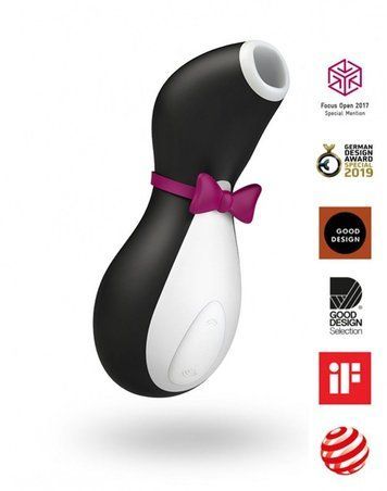 Вакуумний кліторальний стимулятор Satisfyer Penguin (м'ята упаковка!!!) SO1641-R фото