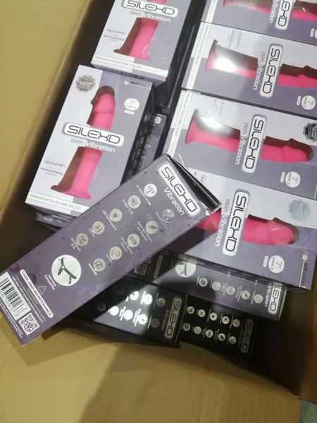 Фаллоимитатор с вибрацией SilexD Henry Vibro Pink (MODEL 2 size 7in) (мятая упаковка!!!) SO5968-R фото