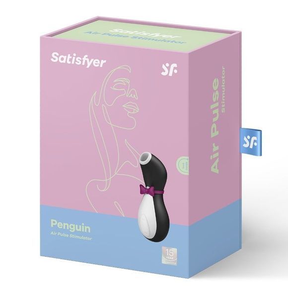 Вакуумний кліторальний стимулятор Satisfyer Penguin (м'ята упаковка!!!) SO1641-R фото