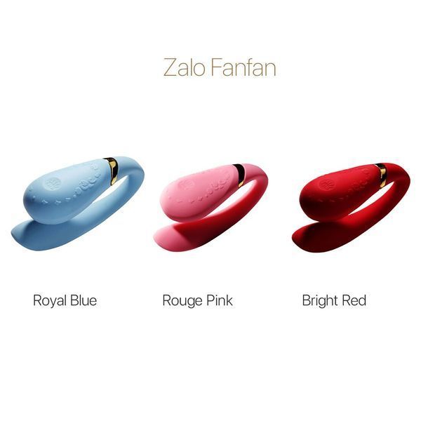 Смартвибратор для пар Zalo &mdash; Fanfan Rouge Pink SO6669 фото