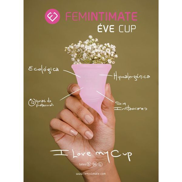 Менструальная чаша Femintimate Eve Cup New размер M, объем &mdash; 35 мл, эргономичный дизайн SO6304 фото