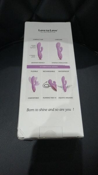 Вибратор-кролик Love To Love FUNKY BUNNY - VIVA MAUVE (мятая упаковка!!!) SO8684-R фото