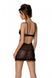Еротичний пеньюар Passion MARINA CHEMISE, XXL/XXXL, black SO9725 фото 2