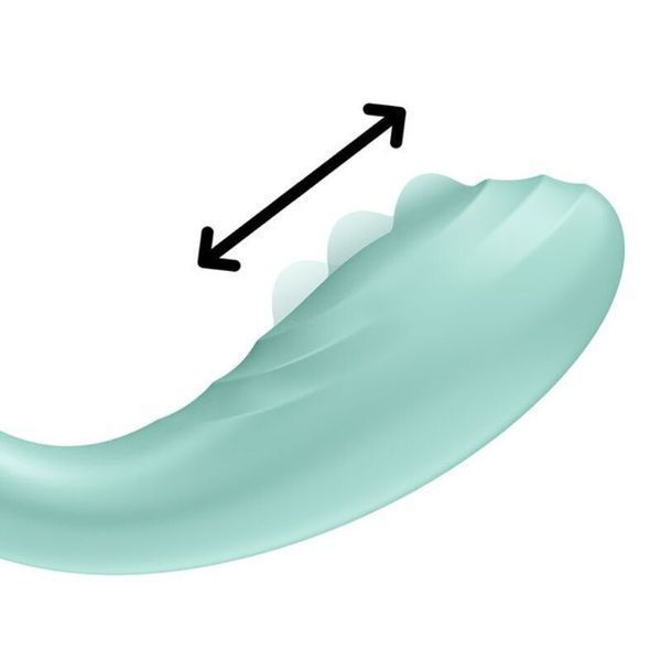 Вибратор с жемчужной стимуляцией точки G Satisfyer Rrrolling Pleasure Mint (мятая упаковка!!!) SO6075-R фото