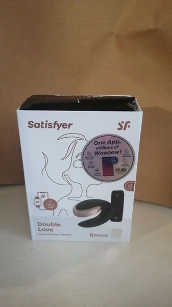 Смарт-вибратор для пар Satisfyer Double Love (Black) (мятая упаковка!!!) SO4930-R фото