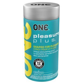 Презервативы ONE Pleasure Plus 12 шт, подарочная упаковка тюб SX0793 фото