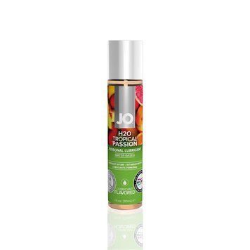 Смазка на водной основе JO H2O &mdash; Tropical Passion (30 мл) без сахара, растительный глицерин SO1472 фото