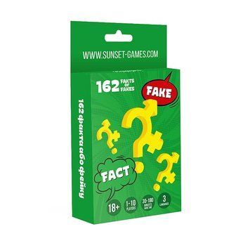 Еротична гра для пар &laquo;162 Fakts or Fakes&raquo; (UA, ENG, RU) SO5889 фото