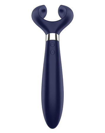 Вібратор для пар Satisfyer Endless Fun Blue, три мотори, багатофункціональний SO6992 фото