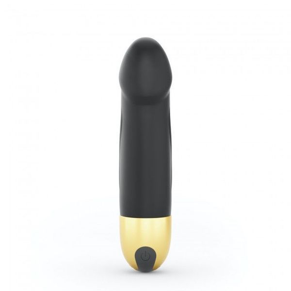 Вібратор Dorcel Real Vibration S Gold 2.0, діаметр 3,7см, перезаряджається, для точки G SO3565 фото