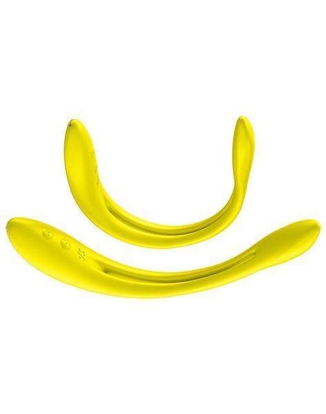 Універсальний гнучкий вібратор для пар Satisfyer Elastic Game Yellow SO6126 фото