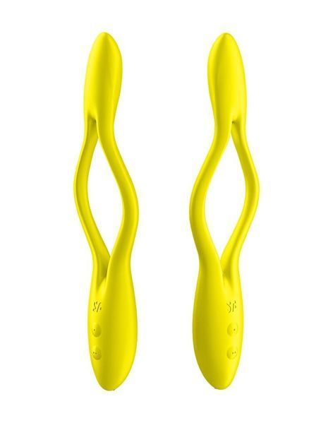 Універсальний гнучкий вібратор для пар Satisfyer Elastic Game Yellow SO6126 фото