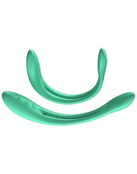Універсальний гнучкий вібратор для пар Satisfyer Elastic Game Light Green SO6127 фото