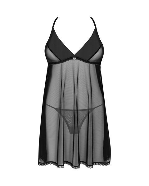 Пеньюар та трусики Obsessive Latinesa babydoll & thong M/L SO9778 фото