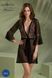 Пеньюар Passion LEAFA PEIGNOIR black XXL/XXXL - ECO Passion SX0508 фото 6