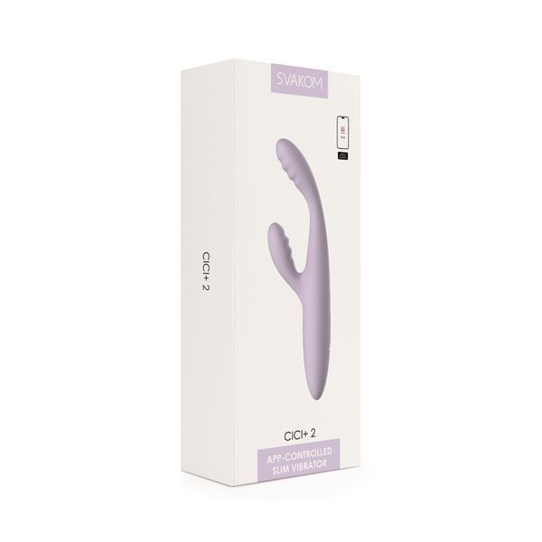 Вибратор Svakom Cici 2+ Pastel Lilac SX0729 фото