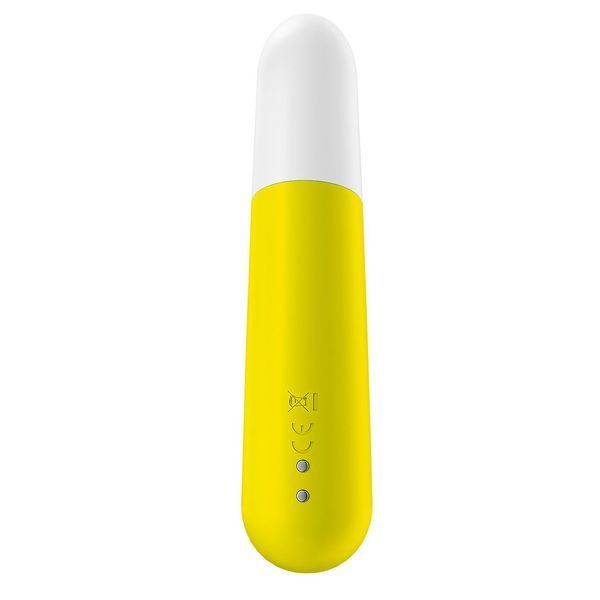 Вибропуля перезаряжаемая Satisfyer Ultra Power Bullet 4 Yellow SO5429 фото