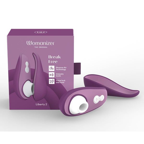 Вакуумный клиторальный стимулятор Womanizer Liberty 2 Purple SX0523 фото