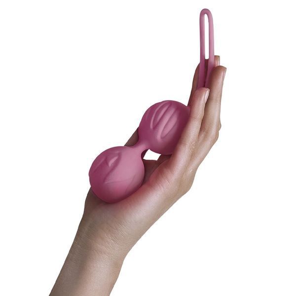 Вагинальные шарики Adrien Lastic Geisha Lastic Balls BIG Pink (L), диаметр 4см, вес 90гр AD40301 фото