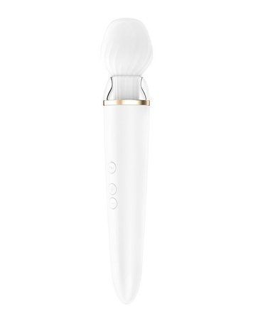 Смарт вібромасажер зі змінною головкою Satisfyer Double Wand-er (м'ята упаковка!!!) SO6135-R фото