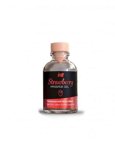 Массажный гель для интимных зон Intt Strawberry (30 мл) SO5593 фото