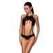 Распродажа!!! Боди из эко-кожи с ремешками и перфорацией Tamaris Body black XXL/XXXL &mdash; Passion SO5795 фото 1