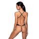 Распродажа!!! Боди из эко-кожи с ремешками и перфорацией Tamaris Body black XXL/XXXL &mdash; Passion SO5795 фото 2