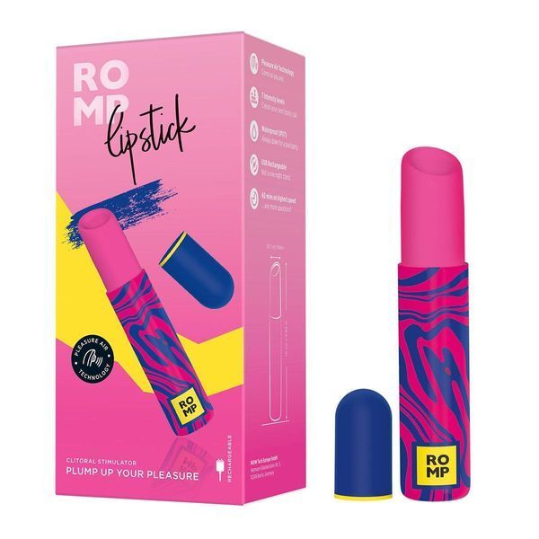 Вакуумный клиторальный стимулятор Romp Lipstick SX0539 фото