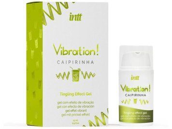 Рідкий вібратор Intt Vibration Caipirinha (15 мл) (м'ята упаковка!!!) SX0579-R фото