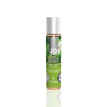 Смазка на водной основе JO H2O &mdash; Green Apple (30 мл) без сахара, растительный глицерин SO1481 фото