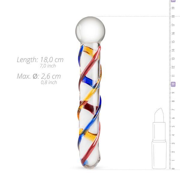 Стеклянный дилдо Gildo Glass Dildo No. 10 SO4423 фото