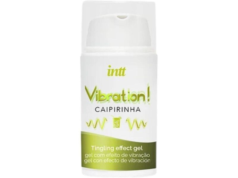 Жидкий вибратор Intt Vibration Caipirinha (15 мл) (мятая упаковка!!!) SX0579-R фото