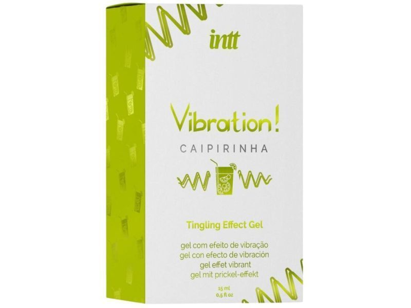 Жидкий вибратор Intt Vibration Caipirinha (15 мл) (мятая упаковка!!!) SX0579-R фото