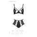 Распродажа!!! Комплект из эко-кожи Passion Tamaris Set black S/M, бюстгальтер и трусики SO5797 фото 5