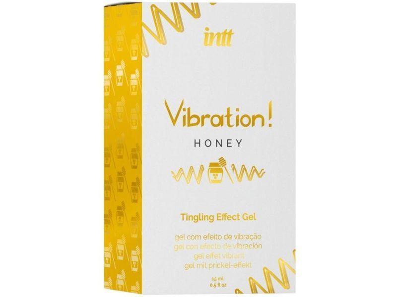 Рідкий вібратор Intt Vibration Honey (15 мл) (м'ята упаковка!!!) SX0580-R фото