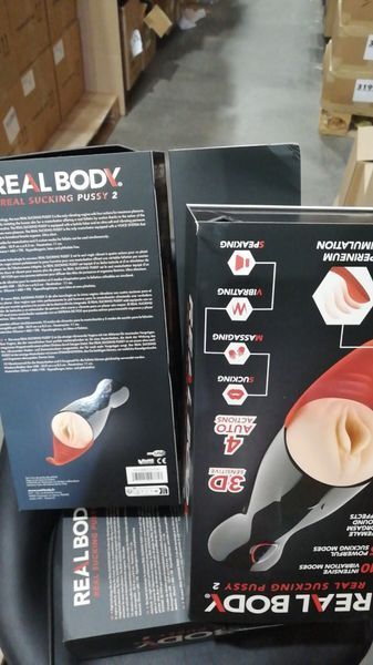 Мастурбатор вагина Real Body - Real Sucking Pussy 2 (мятая упаковка!!!) SO8692-R фото