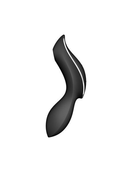 Вакуумный стимулятор с вибрацией Satisfyer Curvy Trinity 2 Black SO6085 фото