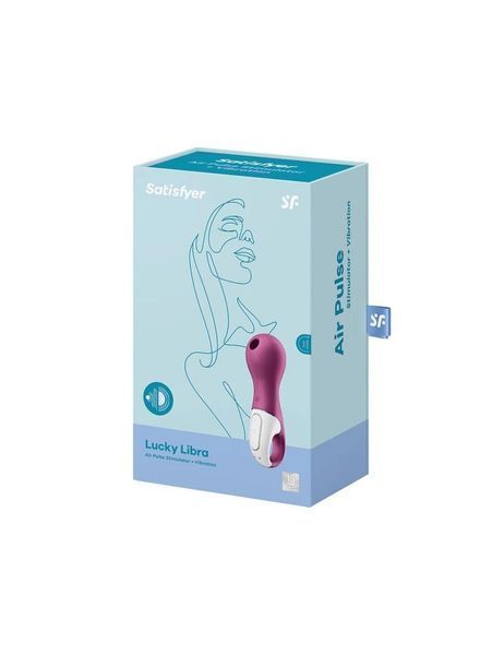 Вибромассажер с вакуумной стимуляцией Satisfyer Lucky Libra SO6133 фото