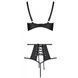 Распродажа!!! Комплект из эко-кожи Passion Tamaris Set black XXL/XXXL, бюстгальтер и трусики SO5798 фото 4