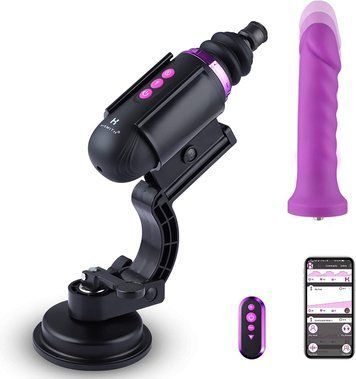 Мини секс-машина Hismith Mini Capsule Sex-Machine with Strong Suction Cup (мятая упаковка!!!) SO6197-R фото