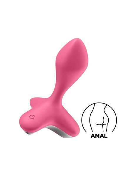 Анальная пробка с вибрацией Satisfyer Game Changer Pink (мятая упаковка!!!) SO6104-R фото