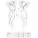 Костюм медсестры Passion AKKIE SET S/M, white, сорочка, трусики, шапочка EL10202 фото 2