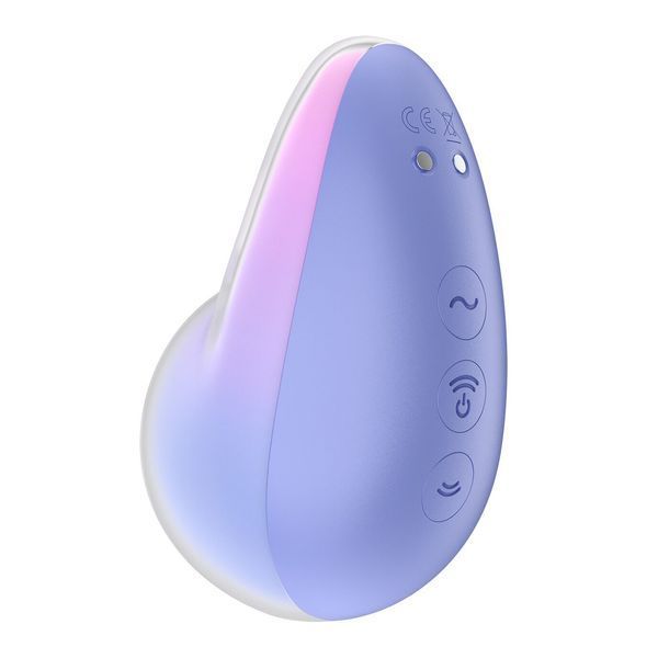 Вакуумный стимулятор с вибрацией Satisfyer Pixie Dust Violet/Pink SO8972 фото