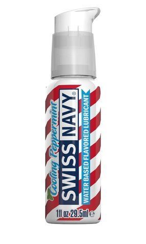 Розпродаж!!! Лубрикант на водній основі Swiss Navy Cooling Peppermint 29,5 мл (термін до 22.11.2024) SO5703-R фото