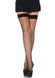 Панчохи-сітка Leg Avenue Fishnet Thigh Highs Black, дрібна сітка, one size SO7906 фото 1