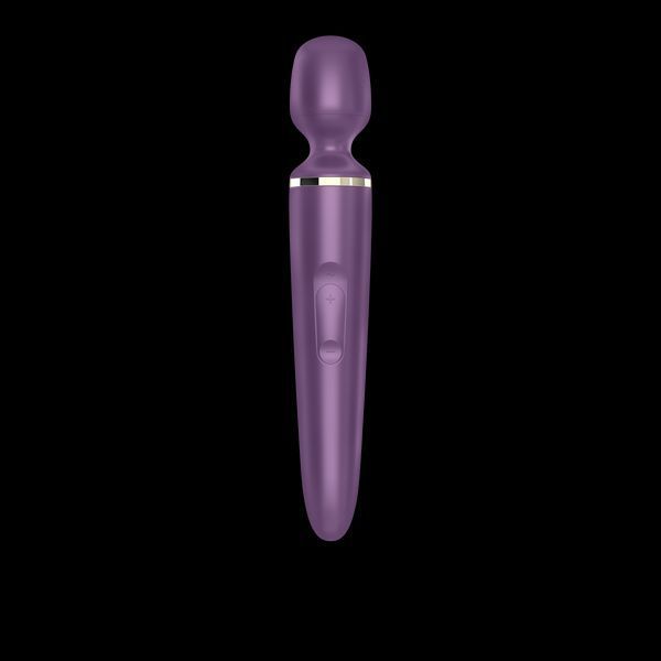 Вибромассажер Satisfyer Wand-er Woman (Purple/Gold) водонепроницаемый, мощный, размер XXL SO3457 фото