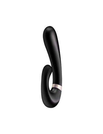 Смарт вибратор-кролик с подогревом Satisfyer Heat Wave Black SO6098 фото