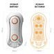 Мастурбатор Tenga Flip Orb &mdash; Orange Crash, с изменяемым сжатием, со стимулирующими шариками внутри SO3049 фото 2