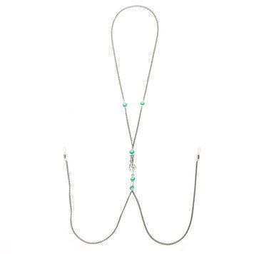 Прикраса для сосків Art of Sex - Nipple Clamps Arrow, колір м'ятний SO5855 фото