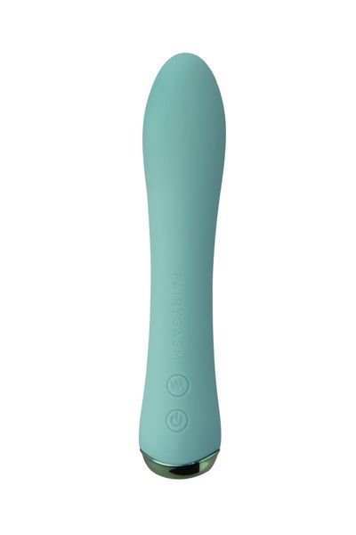 Вибратор с подогревом FairyGasm WowGenie green, подогрев до 42 &deg;C SX0654 фото